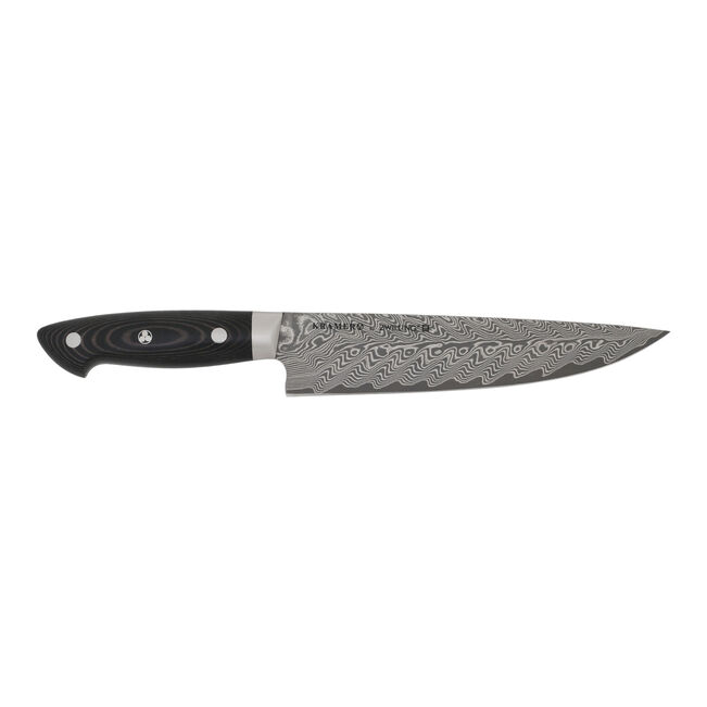 Henckels Zwilling Kramer Euroline Stainless Damascus - 8" Narrow Chef's Knife