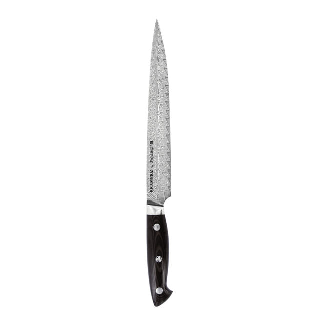 Henckels Zwilling Kramer Euroline Stainless Damascus - 7 Pc. Knife Block Set, Brown