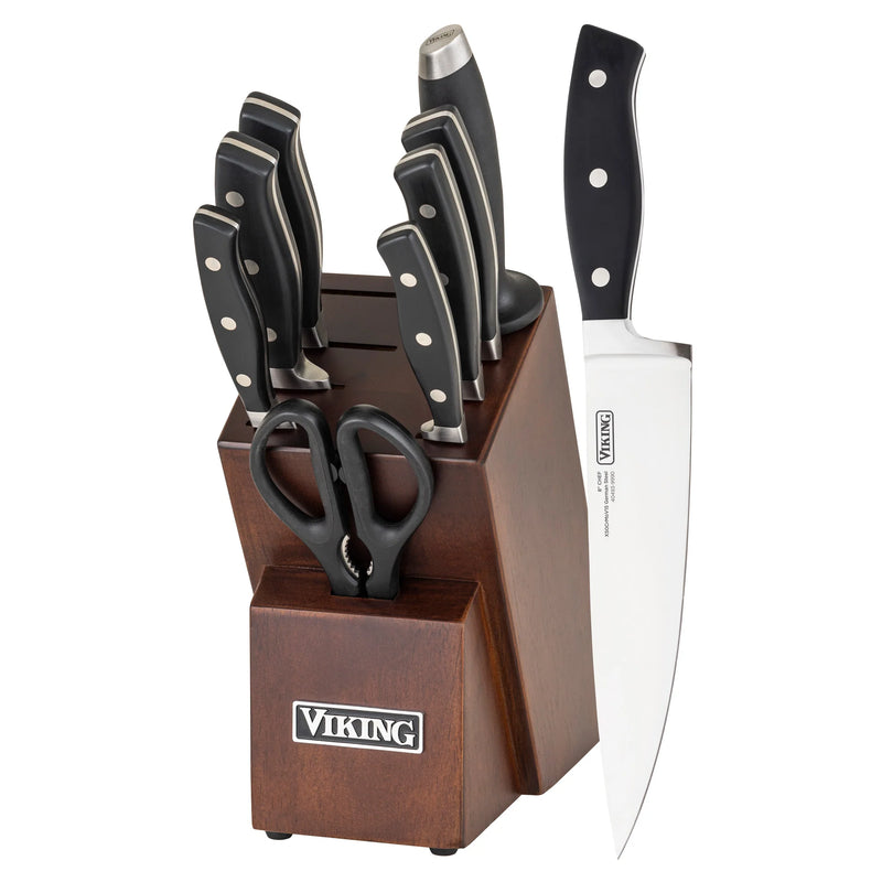 Viking 10pc True Forged Cutlery Set w/ Block