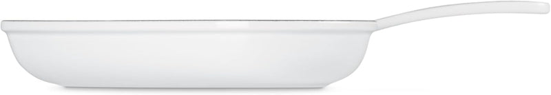 Le Creuset 10 1/4" Enameled Cast Iron Traditional Heart Skillet - White