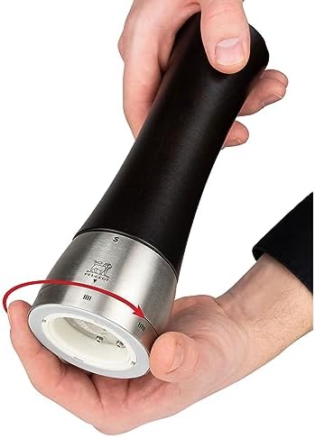 Peugeot Madras u'Select Zirlion Chocolate/Stainless Salt Mill - 21cm/8"