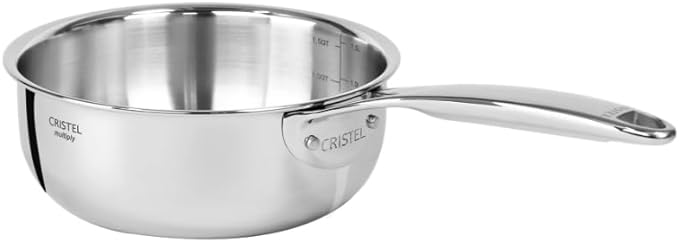 Cristel Castel'Pro Ultraply - 1.5 Qt. Saucepan