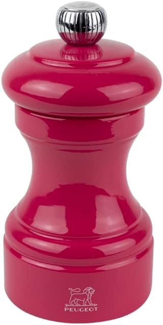 Peugeot Bistro Candy Pink Lacquer Salt Mill - 10cm/4"