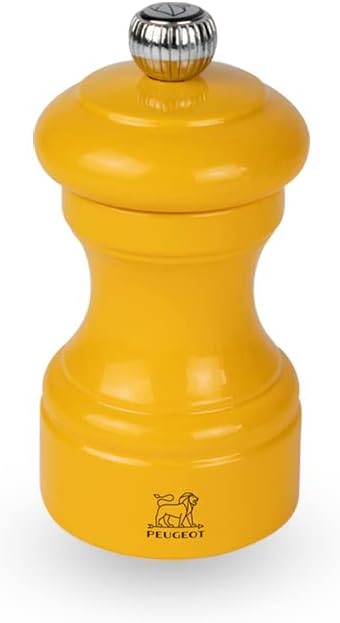 Peugeot Bistro Safran Lacquer Pepper Mill - 10cm/4"