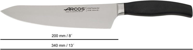 Arcos Clara Series - 5 Pc. Knife Block Set, Includes Kitchen Scissors