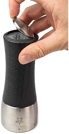 Peugeot Madras u'Select Zirlion Chocolate/Stainless Salt Mill - 21cm/8"