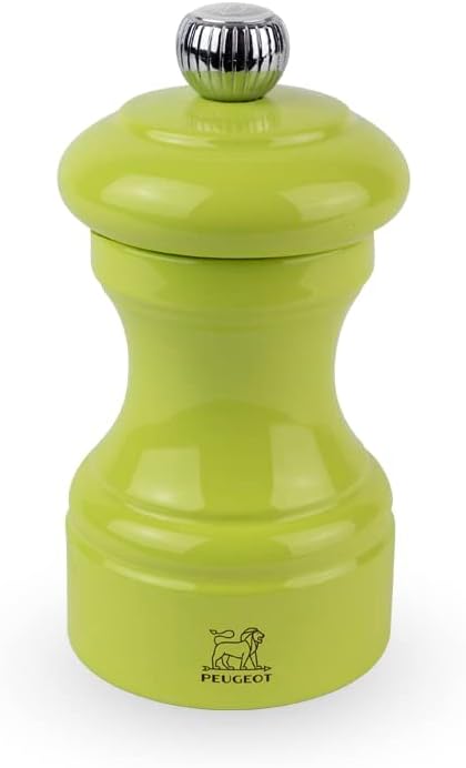 Peugeot Bistro Pistachio Lacquer Salt Mill - 10cm/4"