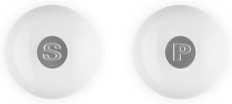 Le Creuset 8" x 2 1/2" Salt and Pepper Mill Set - White