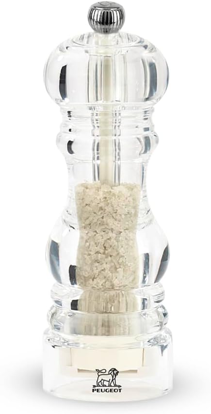 Peugeot Paris Nancy Zirlion Acrylic Sea Salt Mill - 18cm/7"