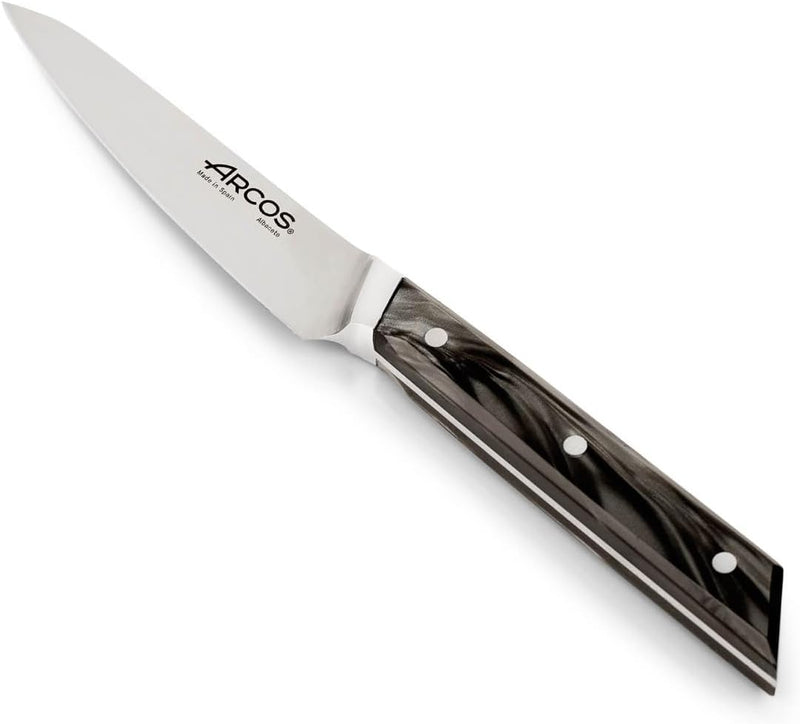 Arcos Eclipse Series - 4" Paring Knife, Black Acrylic Handle