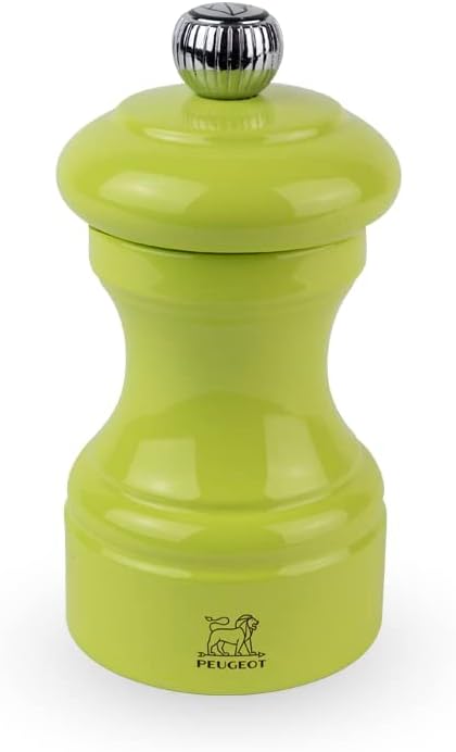 Peugeot Bistro Pistachio Lacquer Pepper Mill - 10cm/4"