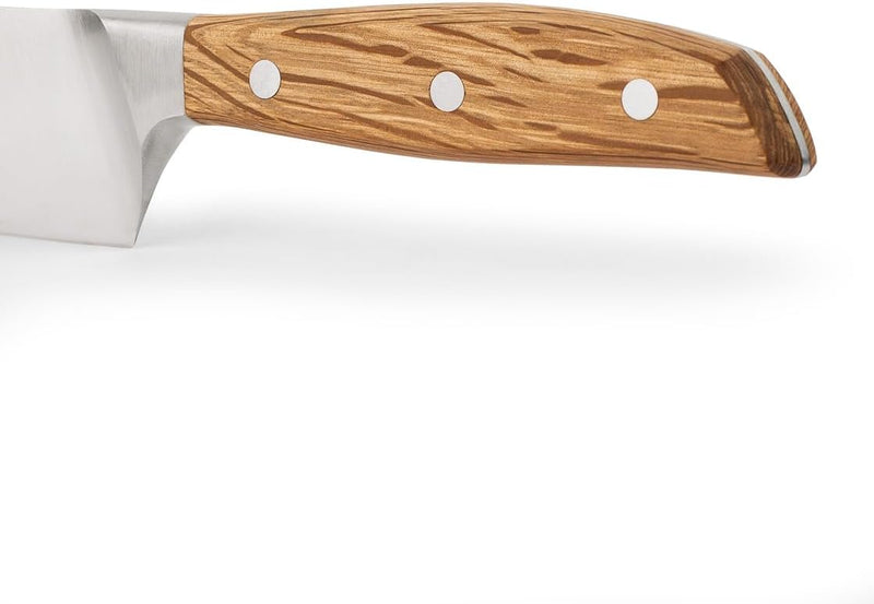 Arcos José Andrés Series - 7" Rocking Santoku Knife, Holm Oak Handle