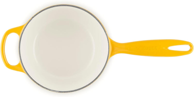 Le Creuset 1 3/4 Qt. Signature Saucepan w/Crucible SS Knob - Nectar