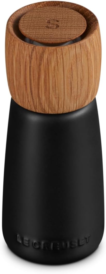 Le Creuset 7" Stoneware Alphine Salt Mill - Licorice