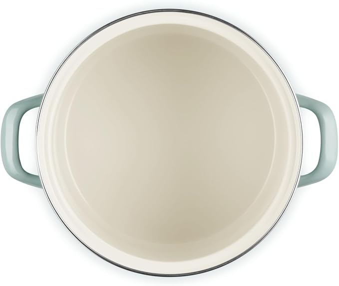 Le Creuset 6 Qt. Traditional Stockpot w/SS Knob - Sea Salt