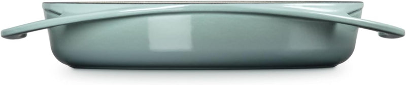 Le Creuset 2 Qt. (9 3/4") Heritage Enameled Cast Iron Tarte Tatin Dish - Sea Salt