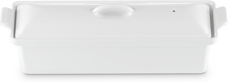 Le Creuset 2 Qt. Traditional Rectangular Terrine - White