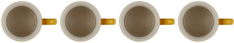 Le Creuset Set of 4 - 14 oz. Vancouver Mugs - Nectar