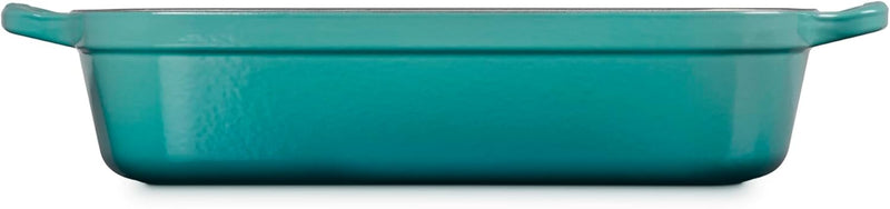 Le Creuset 5 1/4 Qt. (10" x 15 3/4") Signature Rectangular Roaster - Riviera