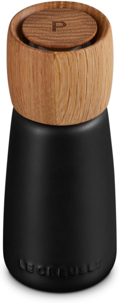Le Creuset 7" Stoneware Alphine Pepper Mill - Licorice