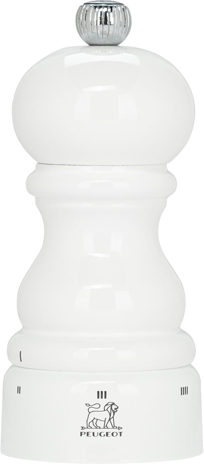 Peugeot Paris u'Select Zirlion White Lacquer Salt Mill - 12cm/5"