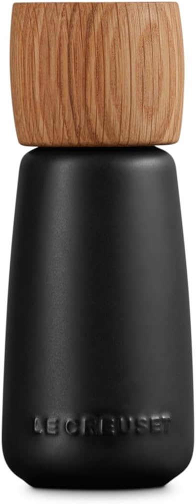 Le Creuset 7" Stoneware Alphine Pepper Mill - Licorice