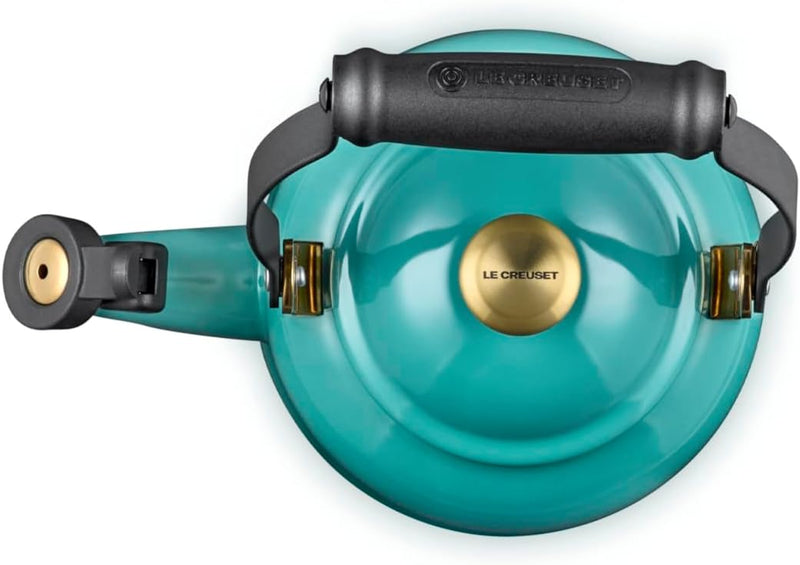 Le Creuset 1 1/4 Qt. Demi Kettle w/Light Gold Knob - Riviera