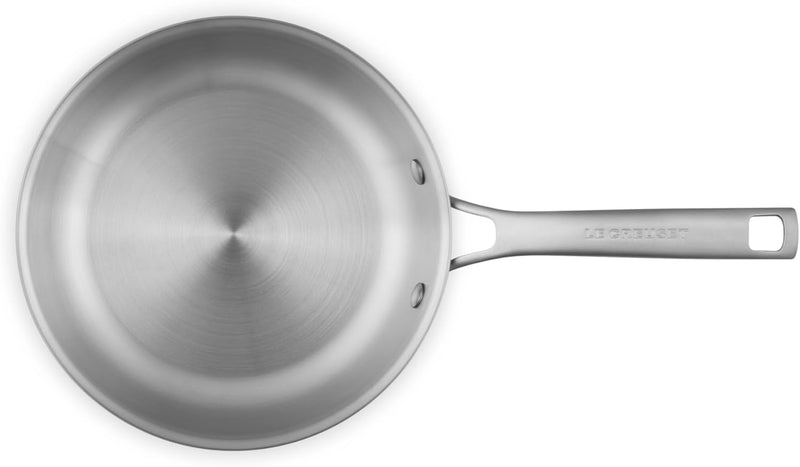 Le Creuset 8" Essential Stainless Steel Shallow Round Fry Pan