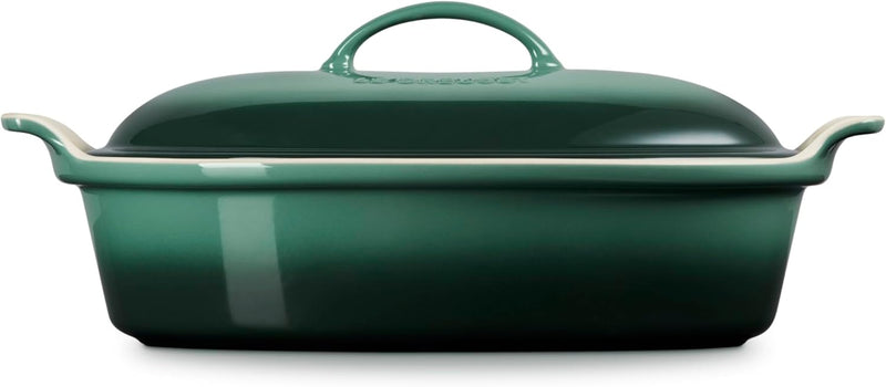 Le Creuset 4 Qt. (14") Heritage Covered Oval Casserole - Artichaut