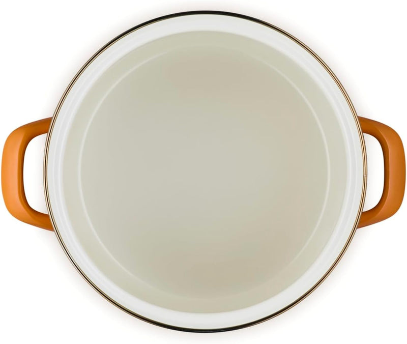 Le Creuset 6 Qt. Traditional Stockpot w/Gold Knob - Persimmon