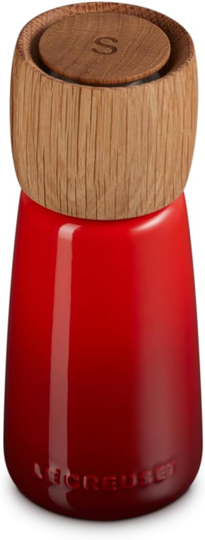 Le Creuset 7" Stoneware Alphine Salt Mill - Cerise