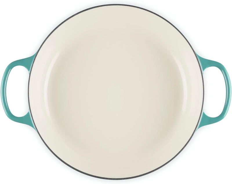 Le Creuset 3 1/2 Qt. Signature Braiser w/Light Gold Knob - Riviera