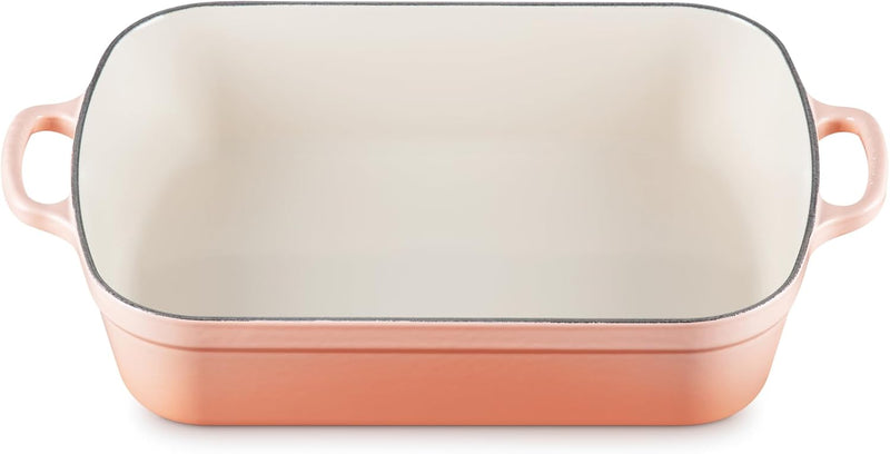 Le Creuset 5 1/4 Qt. (10" x 15 3/4") Signature Rectangular Roaster - Peche
