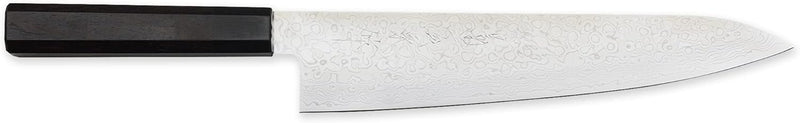 Kikuichi NWD Series Nickel Warikomi Damascus - 9.5" Gyuto Knife