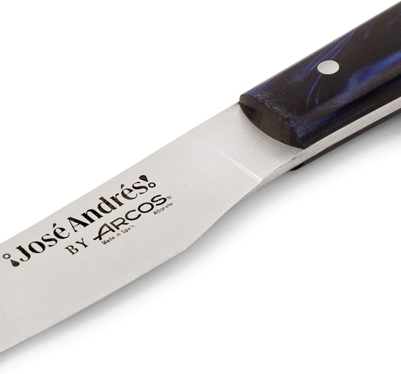 Arcos José Andrés Series - 2 Pc. Steak Knife Set, Blue Pearly Marbled Handle