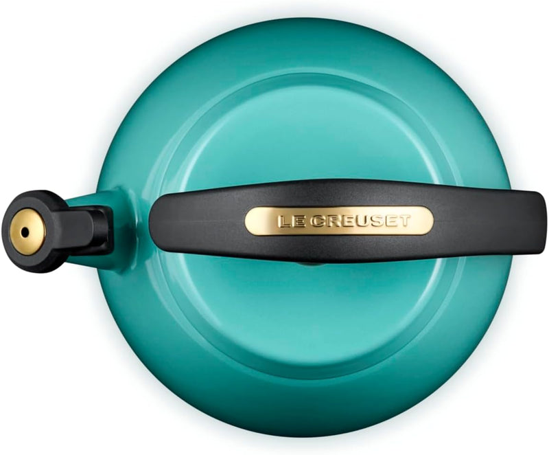 Le Creuset 2.2 Qt. Cloche Kettle w/Light Gold Knob - Riviera