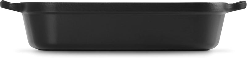 Le Creuset 5 1/4 Qt. (10" x 15 3/4") Signature Rectangular Roaster - Licorice