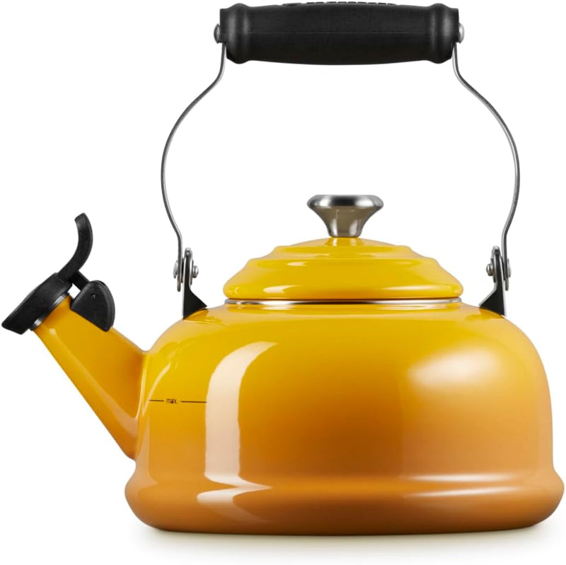 Le Creuset 1 7/10 Qt. Whistling Kettle w/Stainless Steel Knob - Nectar