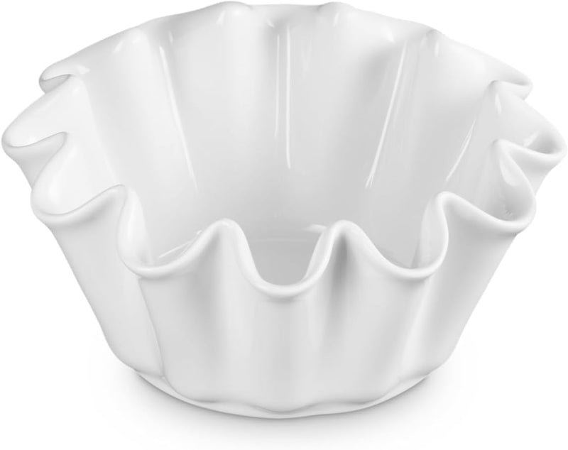 Le Creuset 1.4 Qt. Ruffle Brioche Pan - White