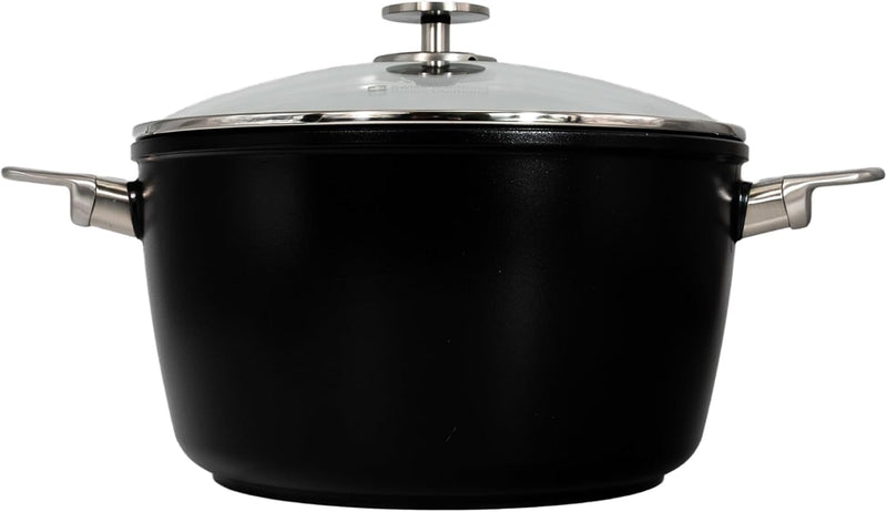 Swiss Diamond - 8.5 Qt. CHD Nonstick Stock Pot w/Glass Lid