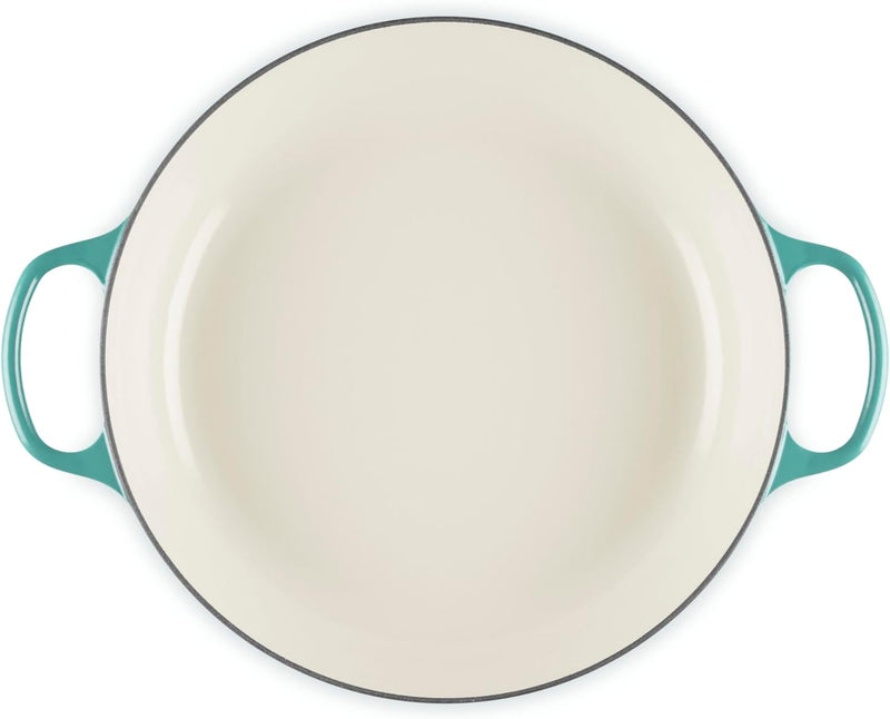 Le Creuset 5 Qt. Signature Braiser w/Light Gold Knob - Riviera