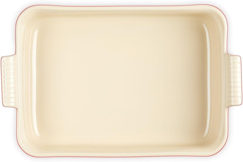 Le Creuset 6 3/4 Qt. Heritage Deep Rectangular Lasagna Dish - Cerise