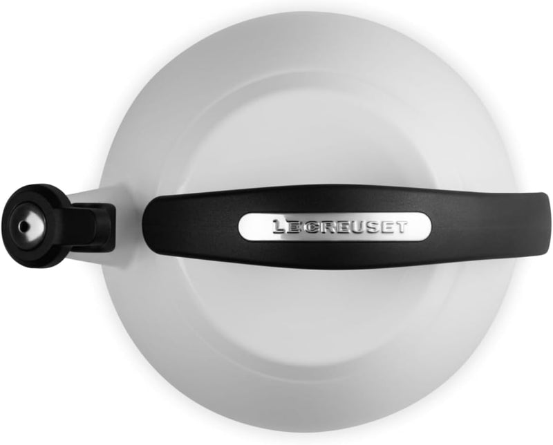 Le Creuset 2.2 Qt. Cloche Kettle w/Stainless Steel Knob - White