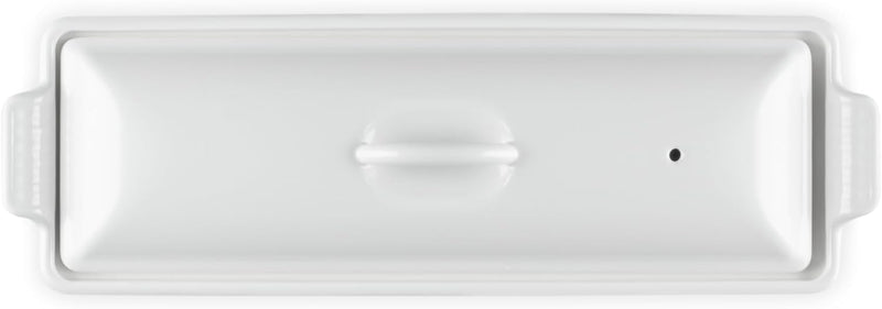 Le Creuset 2 Qt. Traditional Rectangular Terrine - White