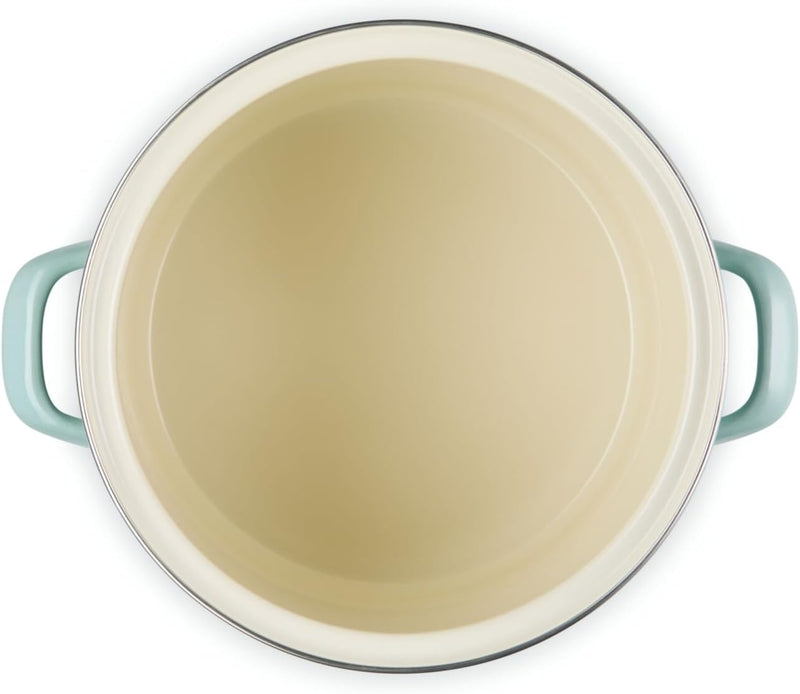 Le Creuset 8 Qt. Traditional Stockpot w/SS Knob - Sea Salt