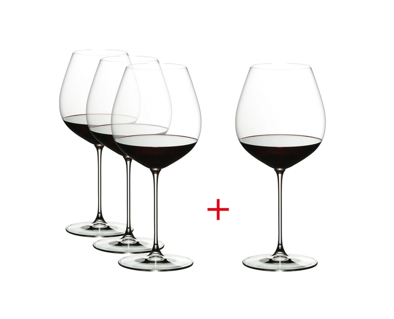 Riedel Veritas Old World Pinot Noir Glass - Buy 3 Get 4 - Set of 4