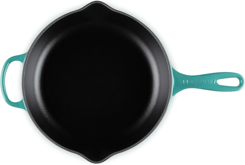Le Creuset 10 1/4" (1 3/4 Qt.) Signature Cast Iron Handle Skillet - Riviera