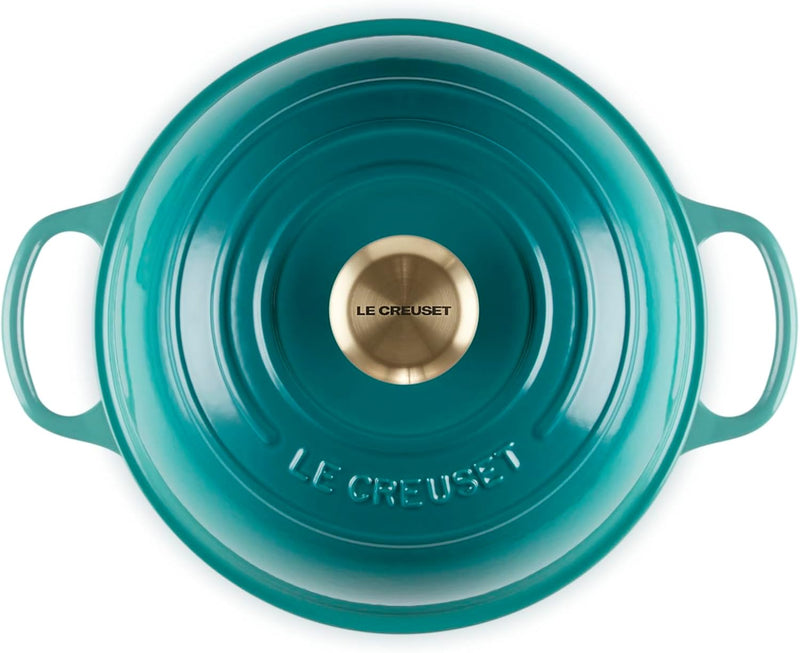 Le Creuset 9 1/2"/1 3/4 Qt. Signature Enameled Cast Iron Bread Oven - Riviera