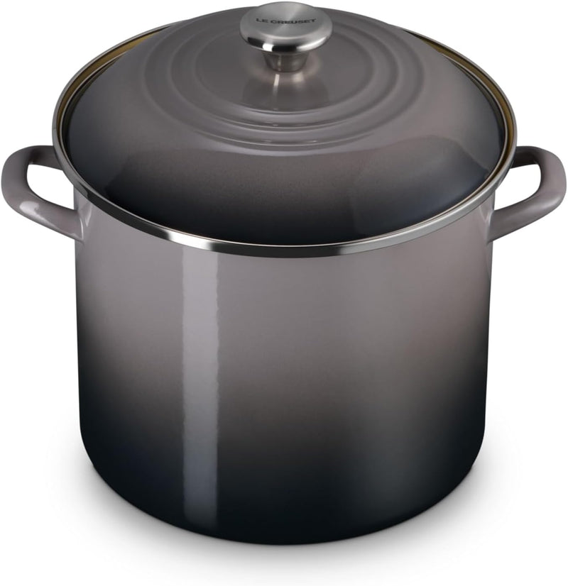 Le Creuset 12 Qt. Traditional Stockpot w/SS Knob - Oyster