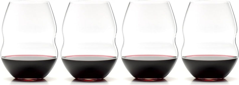 Riedel Swirl Red Wine Glasses - Set of 4